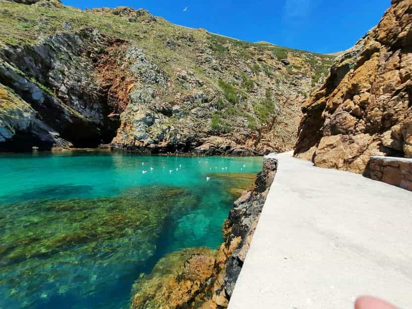 Caminho para a Praia, Carreiro do Mosteiro Berlenga