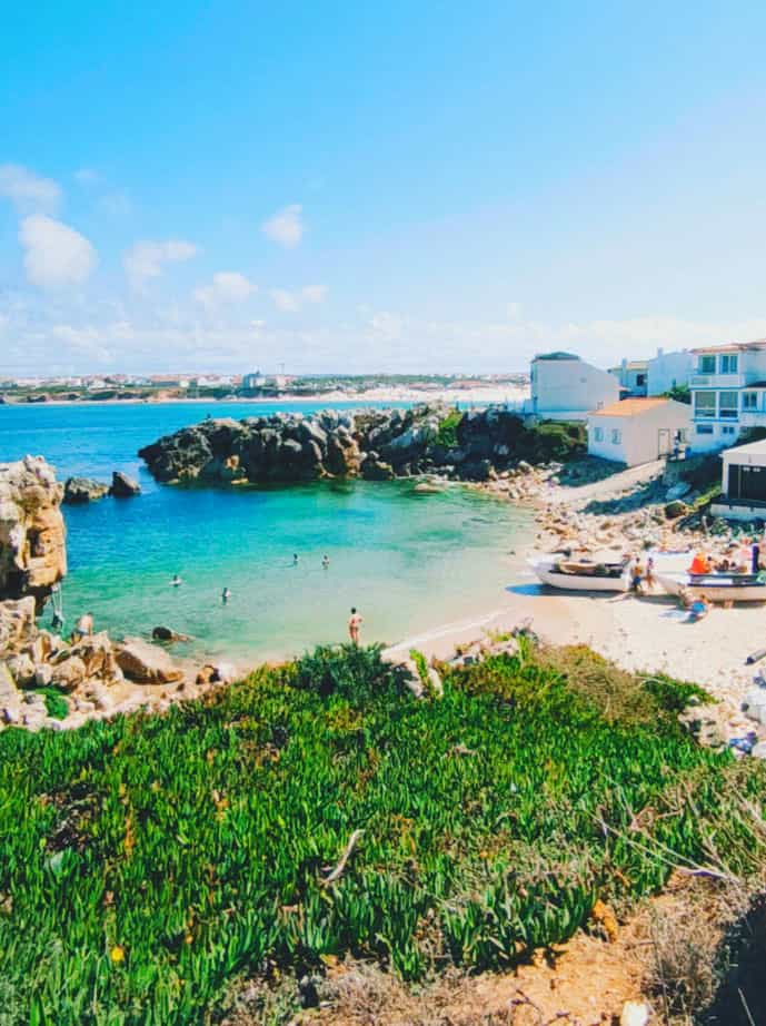 Praia dos Barcos no Baleal