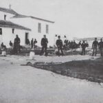 Foto preto e branco Peniche Antigo de Capela de Santo António antes de 1910